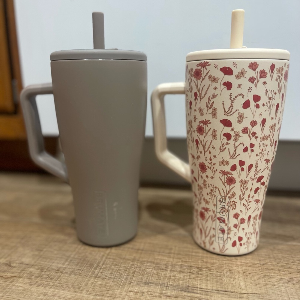 Brumate *RARE* Poppy 30oz in excellent condition and 30oz. Mocha (see descript)